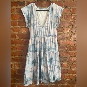 Urban Outfitters size M blue wave dress